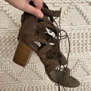 Strappy Heeled Sandals